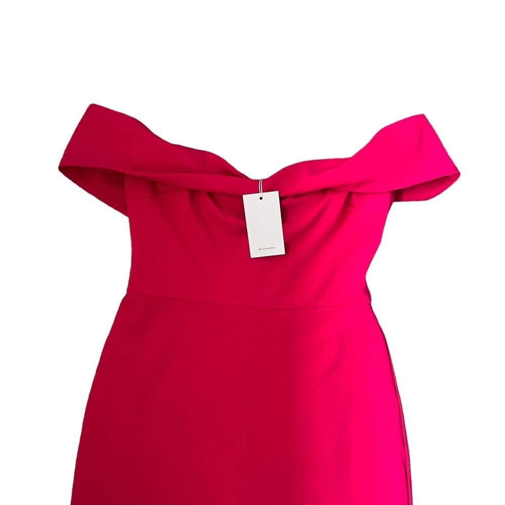 Lovers + Friends Barbiecore Danica Fuchsia Jumpsuit Small NWT - Picture 8 of 10